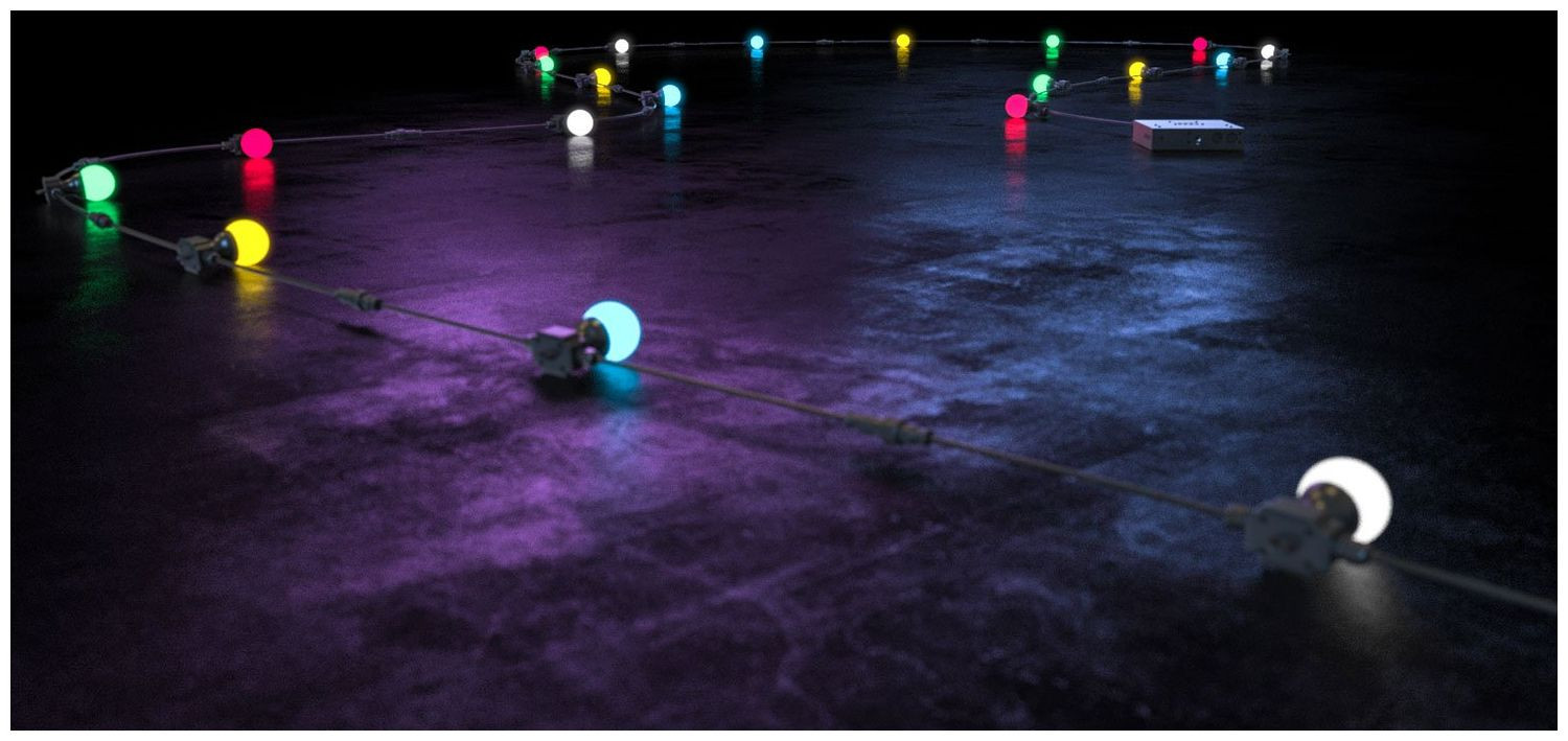 Galerijní obrázek č.2 LED RGB CHAUVET DJ Festoon 2 RGB
