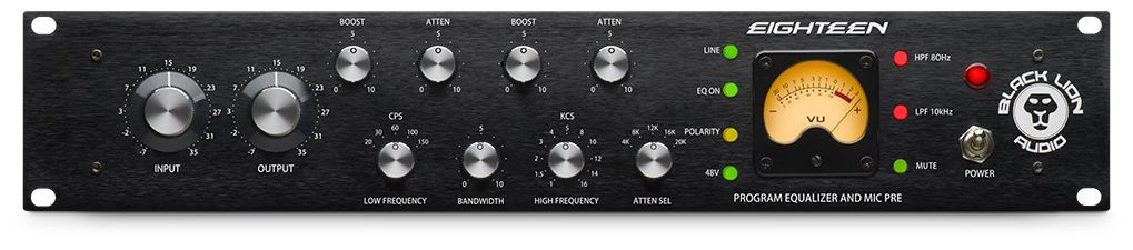 Hlavní obrázek Mikrofonní a linkové předzesilovače BLACK LION AUDIO Eighteen