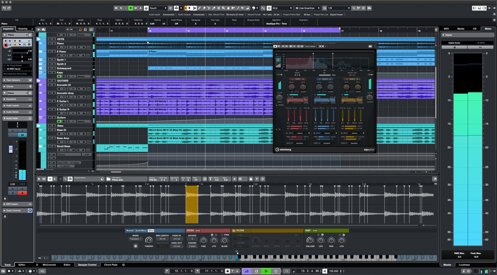 Galerijní obrázek č.4 Záznamový a multitrack software STEINBERG Cubase Pro 11 Retail