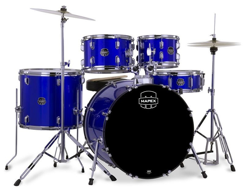 Hlavní obrázek 22“; 10“, 12“; 16“ MAPEX CM5294FTIB Comet - Indigo Blue