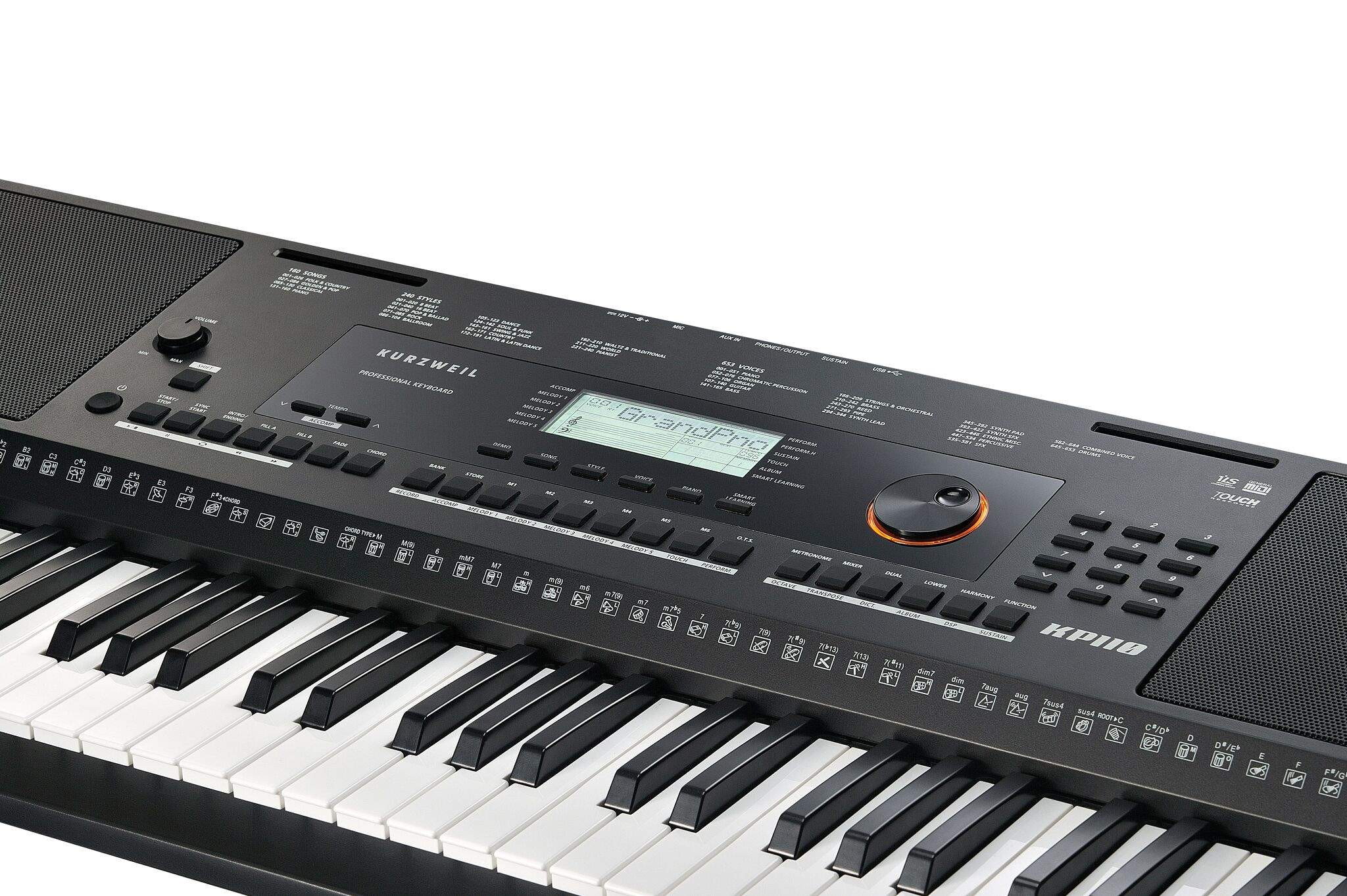 Galerijní obrázek č.5 Keyboardy s dynamikou KURZWEIL KP110