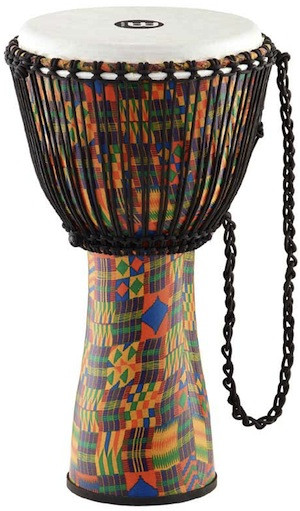 Hlavní obrázek Djembes MEINL Journey FADJ2-L Rope Tuned Djmebe 12” Kenyan Quilt