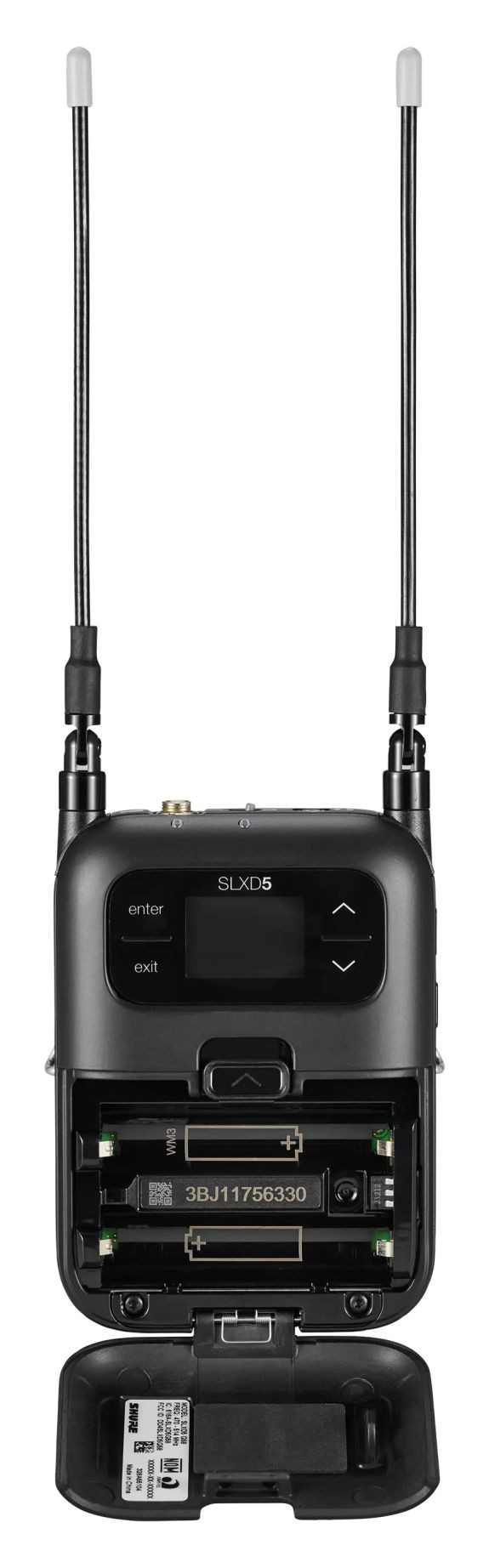 Galerijní obrázek č.4 S bateriovým přijímačem (ke kamerám) SHURE SLXD35 G59 470-514 MHz