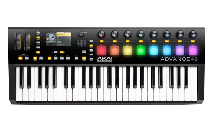Galerijní obrázek č.4 MIDI keyboardy AKAI Advance 49