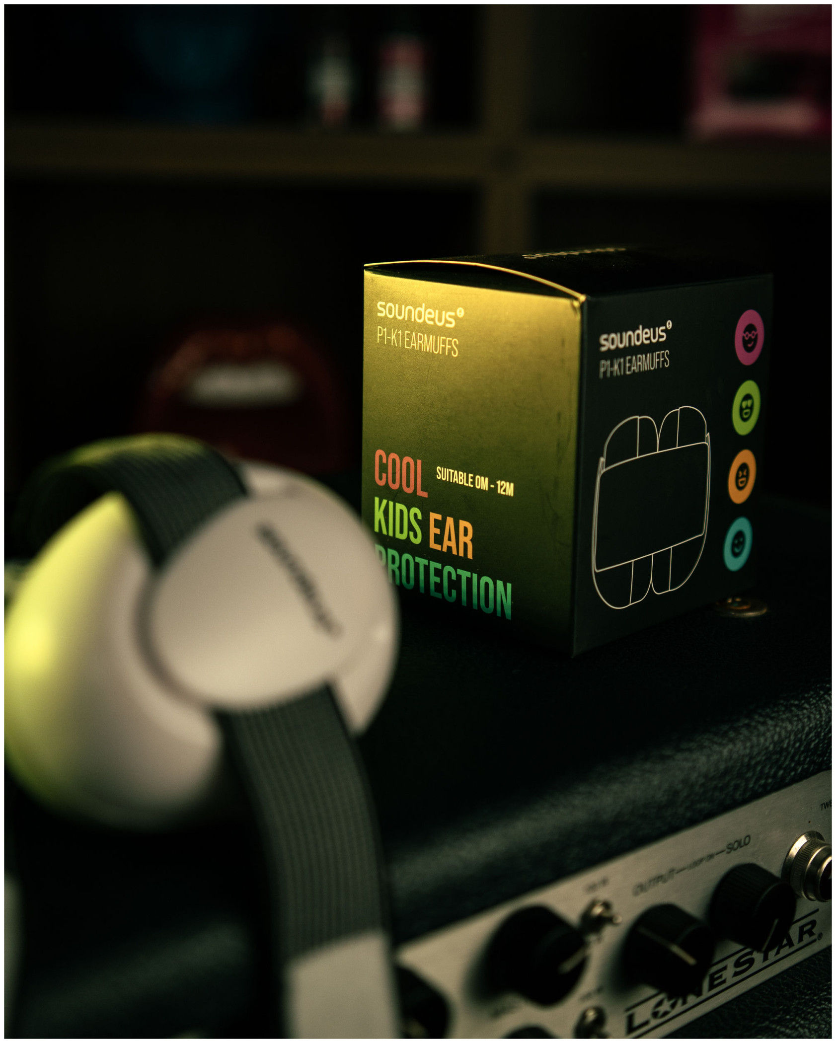 Galerijní obrázek č.7 Ochrana sluchu SOUNDEUS HearProtect P1-K1 Mimi Kids Ear muffs
