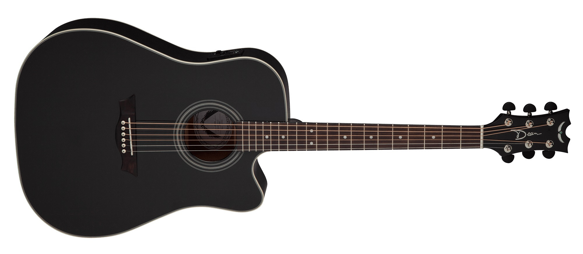 Hlavní obrázek Dreadnought DEAN GUITARS SAD St. Augustine Dreadnought Cutaway Classic Black