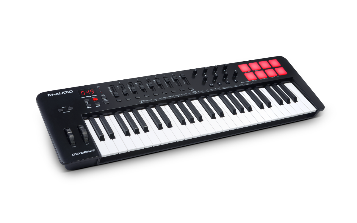Galerijní obrázek č.1 MIDI keyboardy M-AUDIO Oxygen 49 MKV