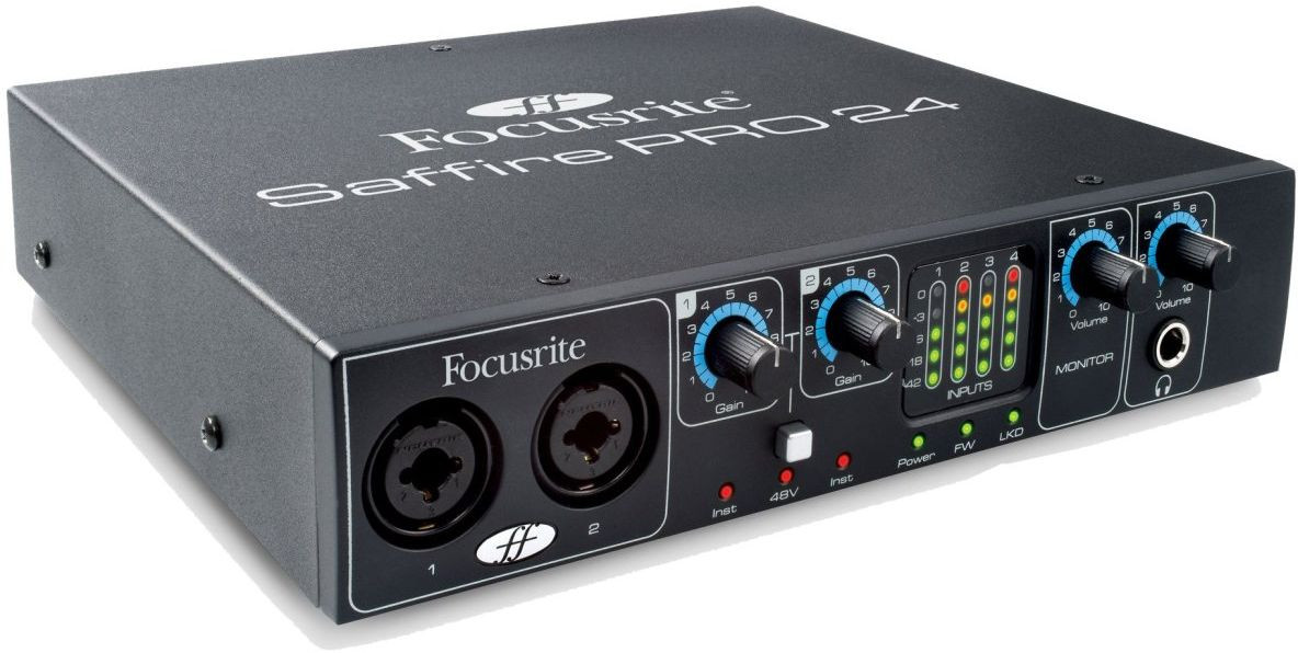Hlavní obrázek FireWire zvukové karty FOCUSRITE Saffire PRO 24 DSP