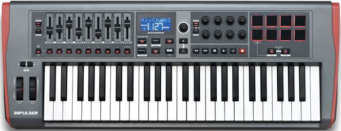 Hlavní obrázek MIDI keyboardy NOVATION Impulse49