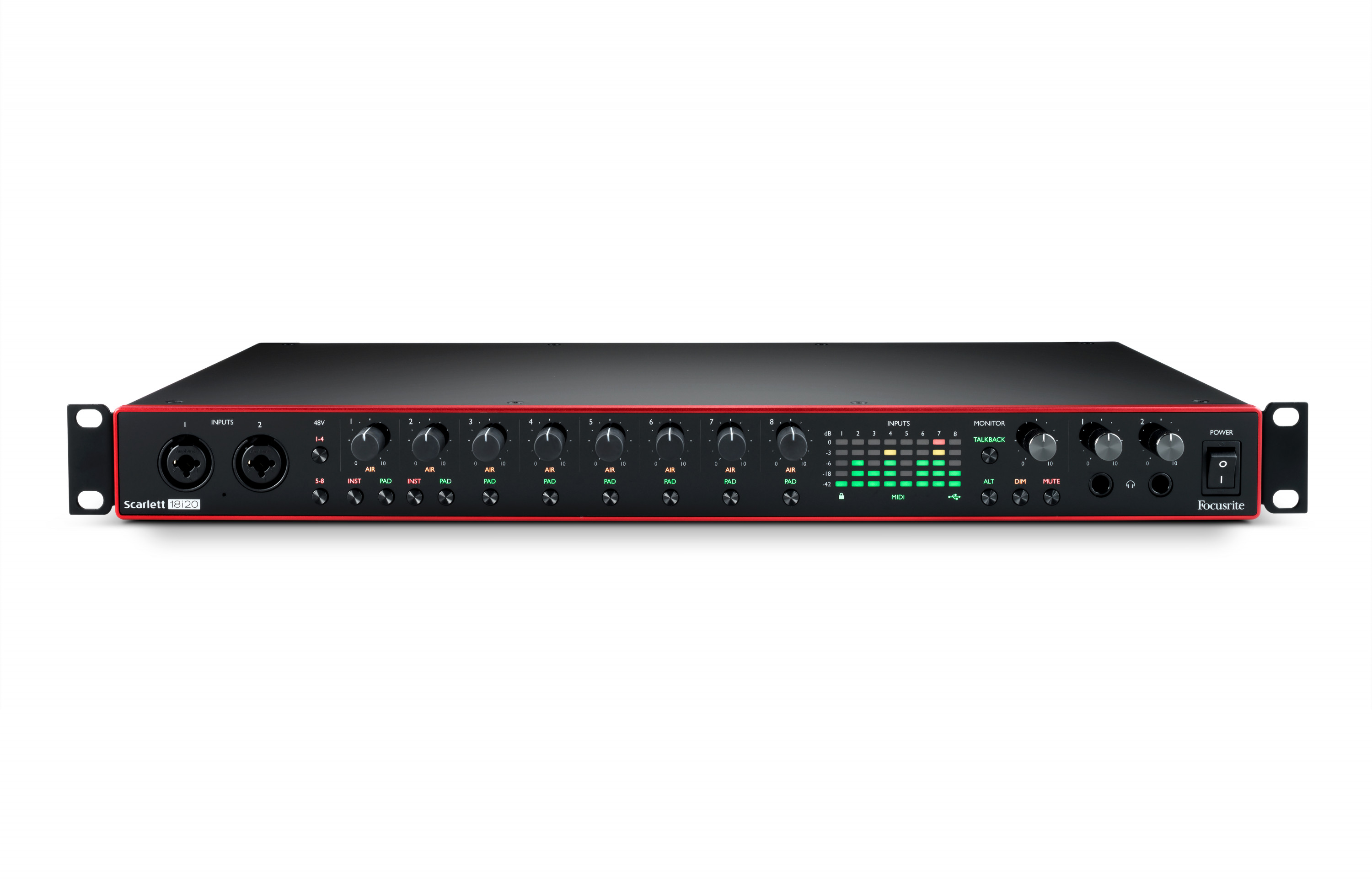 Galerijní obrázek č.11 USB zvukové karty FOCUSRITE Scarlett 18i20 3rd Generation