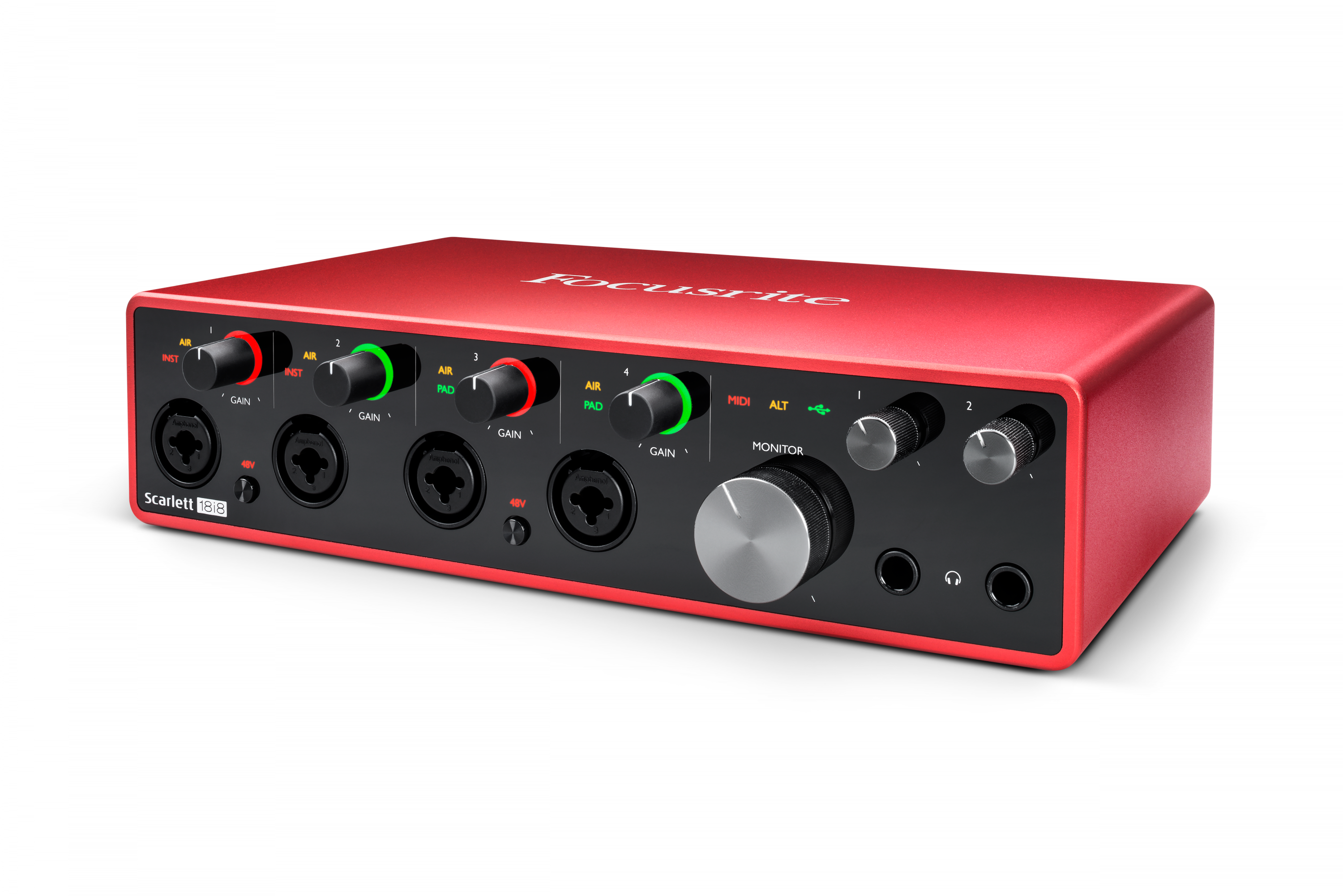 Galerijní obrázek č.6 USB zvukové karty FOCUSRITE Scarlett 18i8 3rd Generation