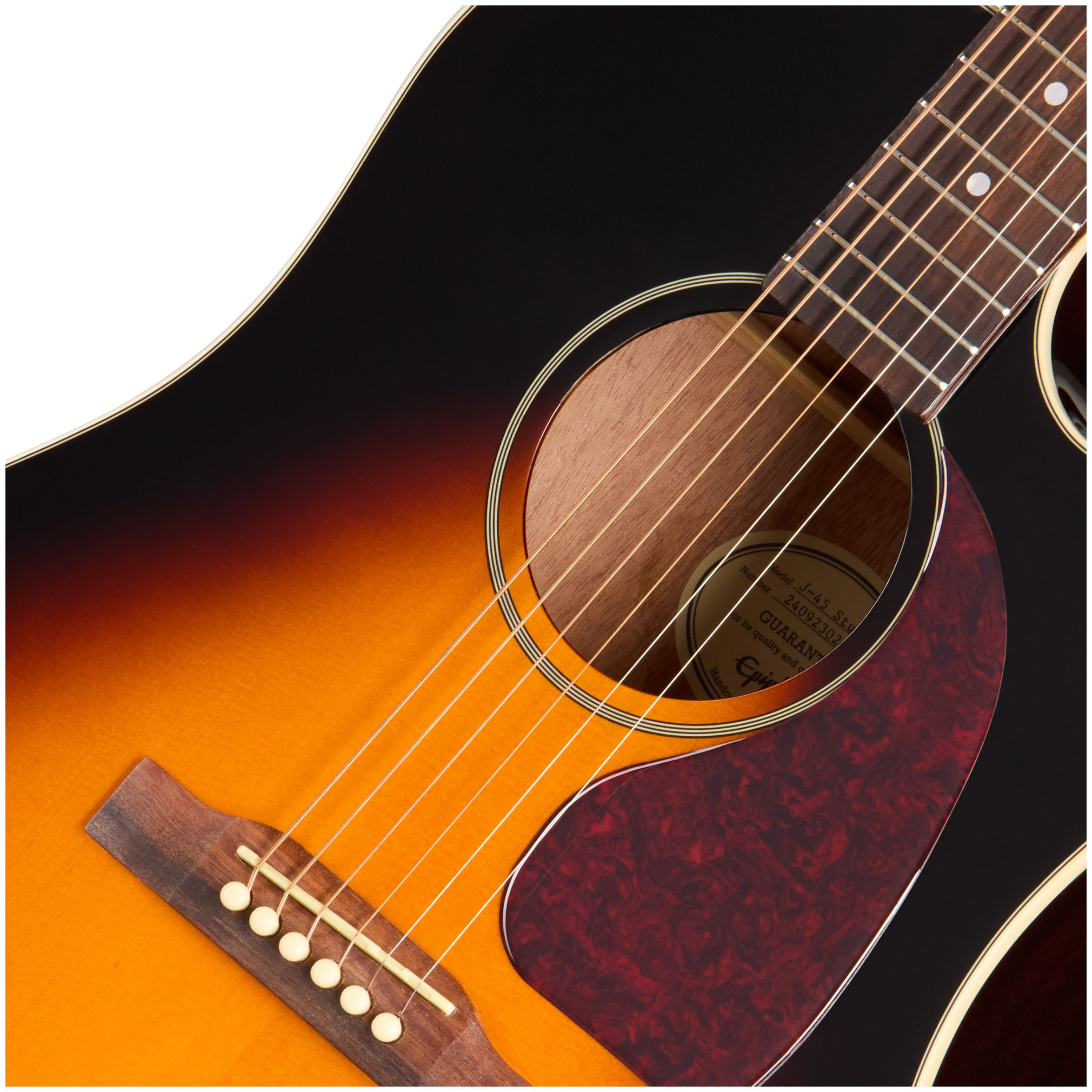 Galerijní obrázek č.3 Dreadnought EPIPHONE J-45 Studio EC - Vintage Sunburst
