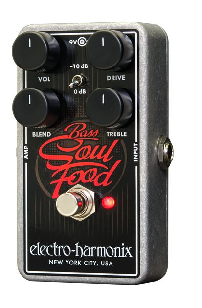 Hlavní obrázek Pedálové baskytarové efekty ELECTRO HARMONIX Bass Soul Food