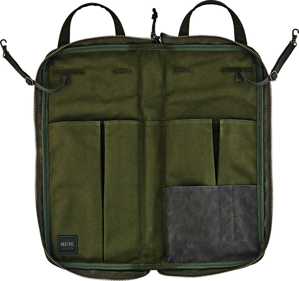 Galerijní obrázek č.1 Obaly na paličky MEINL MWSGR Waxed Canvas Stick Bag 22” - Forest Green
