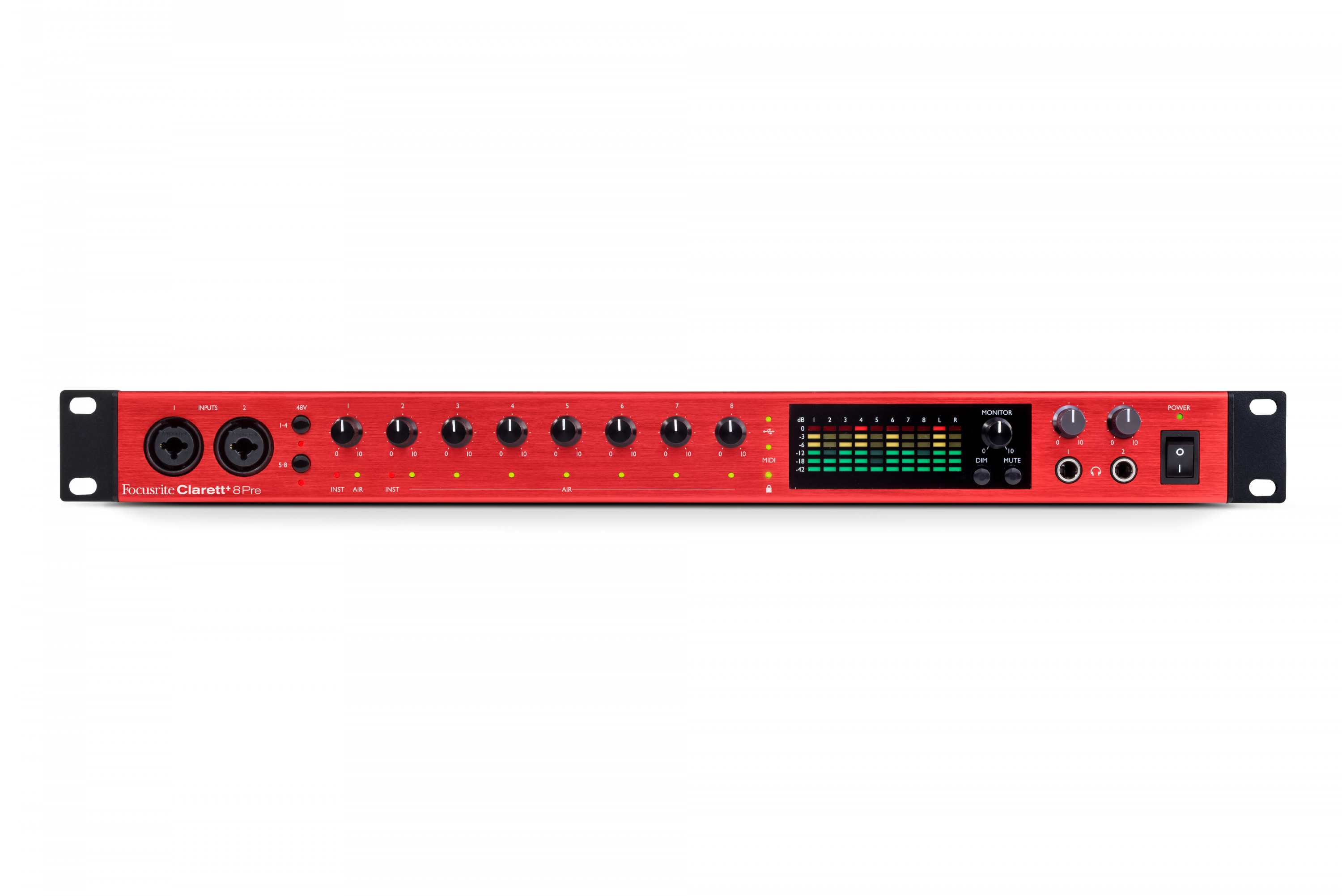 Hlavní obrázek USB zvukové karty FOCUSRITE Clarett+ 8Pre