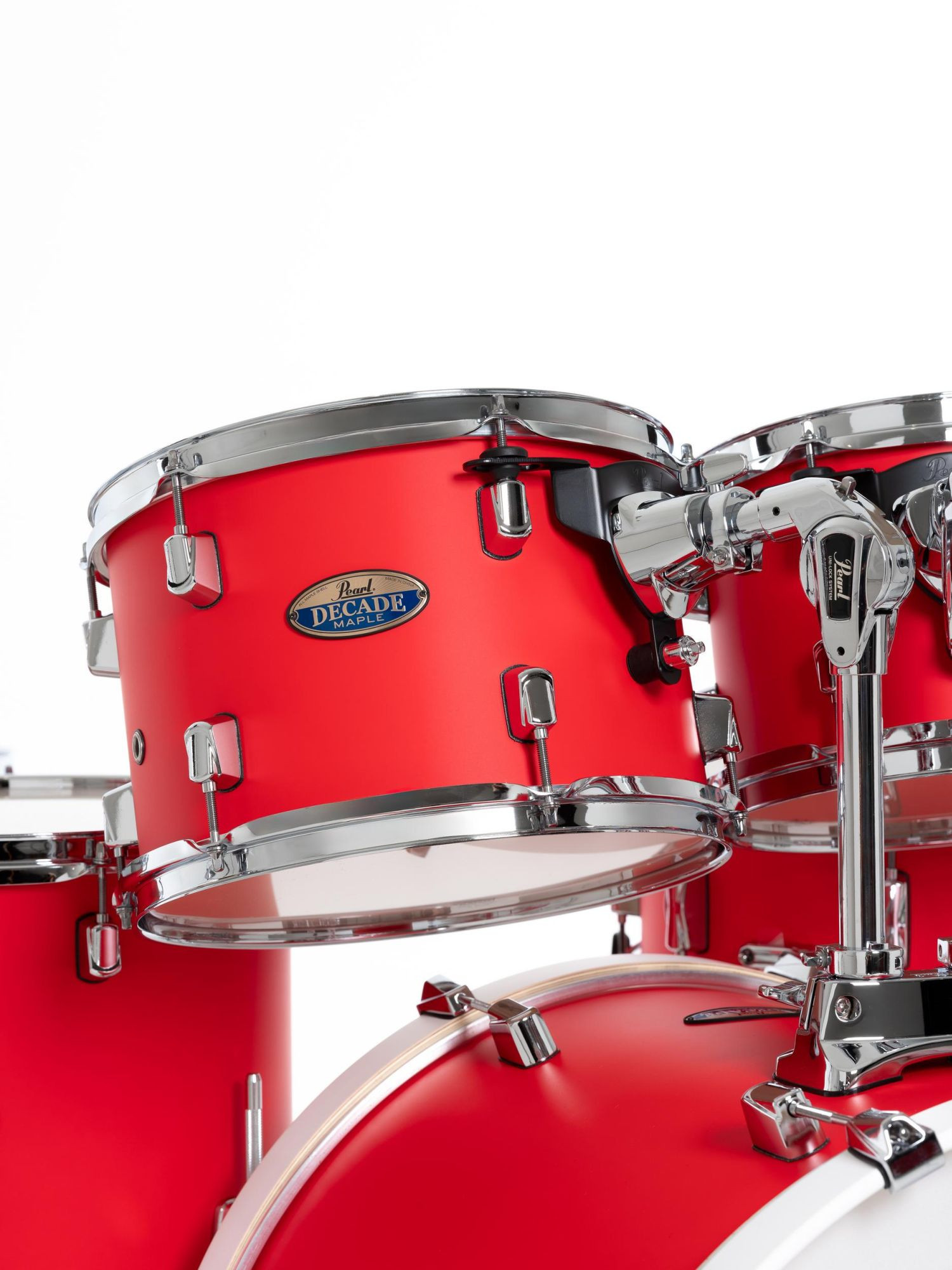 Galerijní obrázek č.9 22“; 10“, 12“; 16“ PEARL DMP925S/C899 Decade Maple - Matte Racing Red