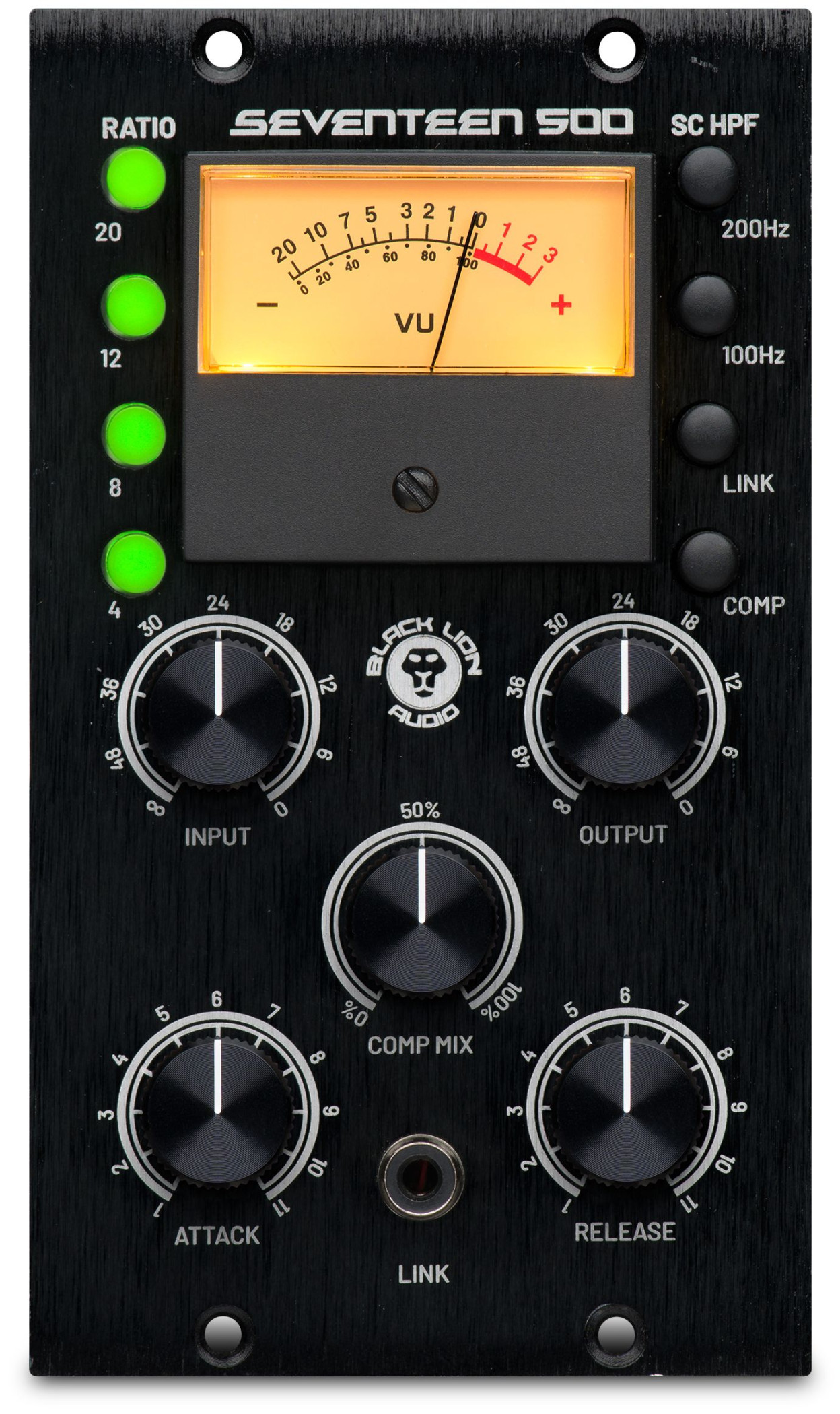 Hlavní obrázek API 500 a RackPack dynamické procesory BLACK LION AUDIO Seventeen 500