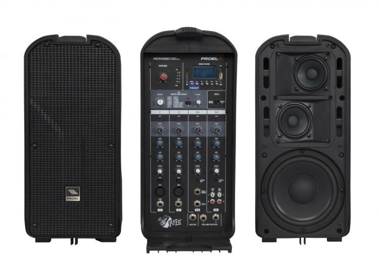 Hlavní obrázek Mobilní a bateriově napájené reproboxy PROEL FREEPACK65LT