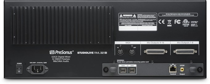 Galerijní obrázek č.1 Digitální mixpulty PRESONUS StudioLive RML32AI