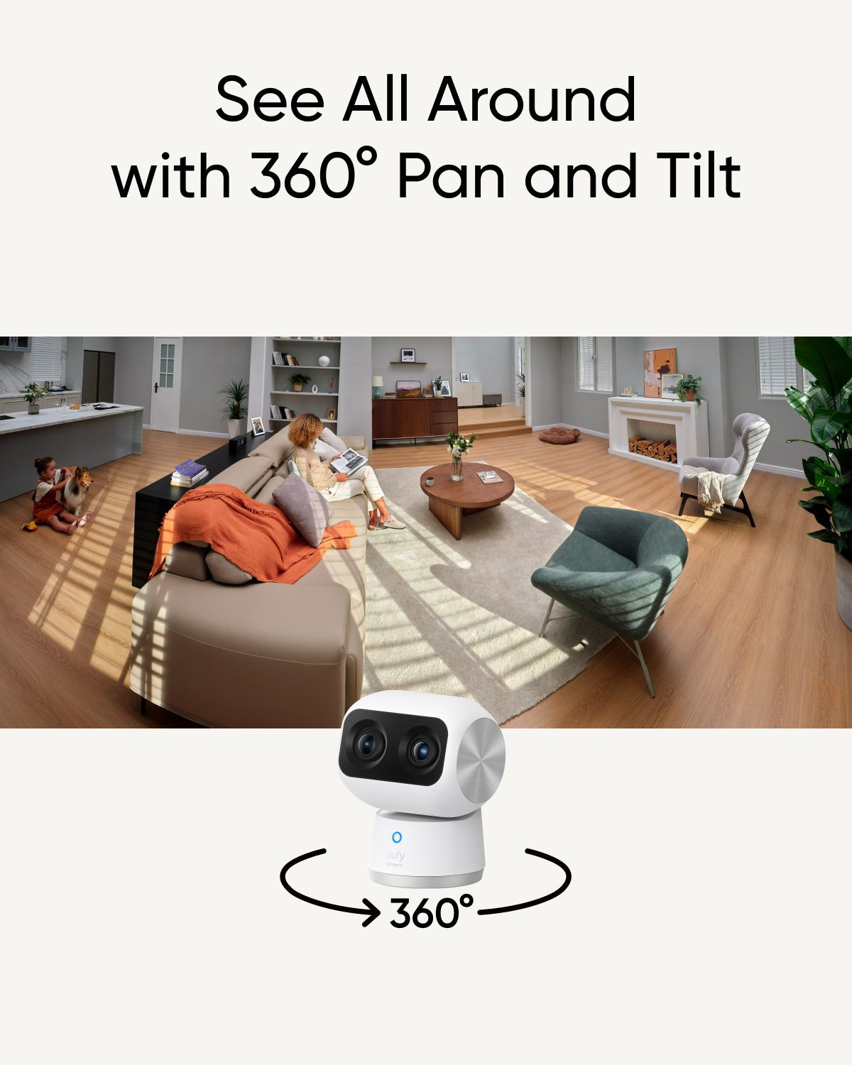 Galerijní obrázek č.3 Zabezpečení ANKER Eufy Indoor Cam S350 Dual 4K