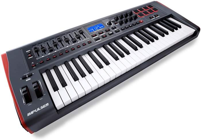 Galerijní obrázek č.1 MIDI keyboardy NOVATION Impulse49