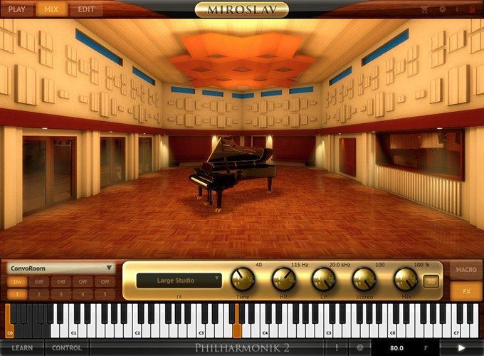 Galerijní obrázek č.3 Virtuální nástroje IK MULTIMEDIA Miroslav Philharmonik 2