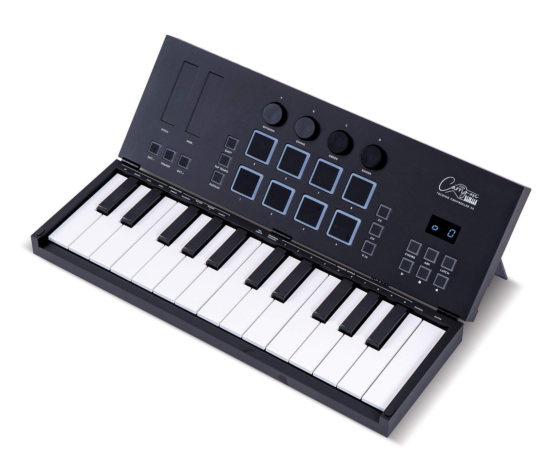 Galerijní obrázek č.4 MIDI keyboardy CARRY-ON Folding Controller 25 - Black