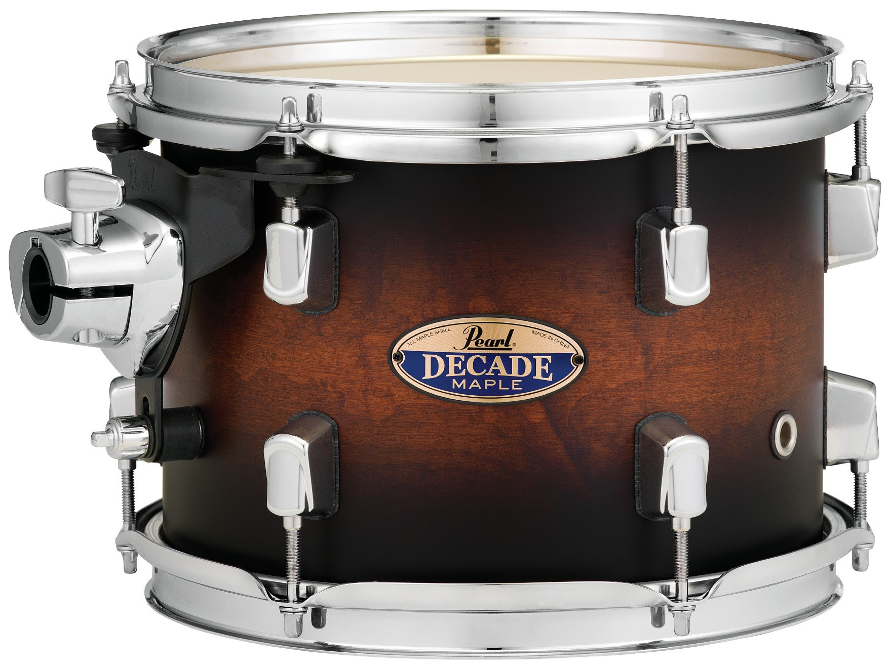 Hlavní obrázek Jednotlivé bubny PEARL DMP1007T/C260 Decade Maple 10”x7” - Satin Brown Burst