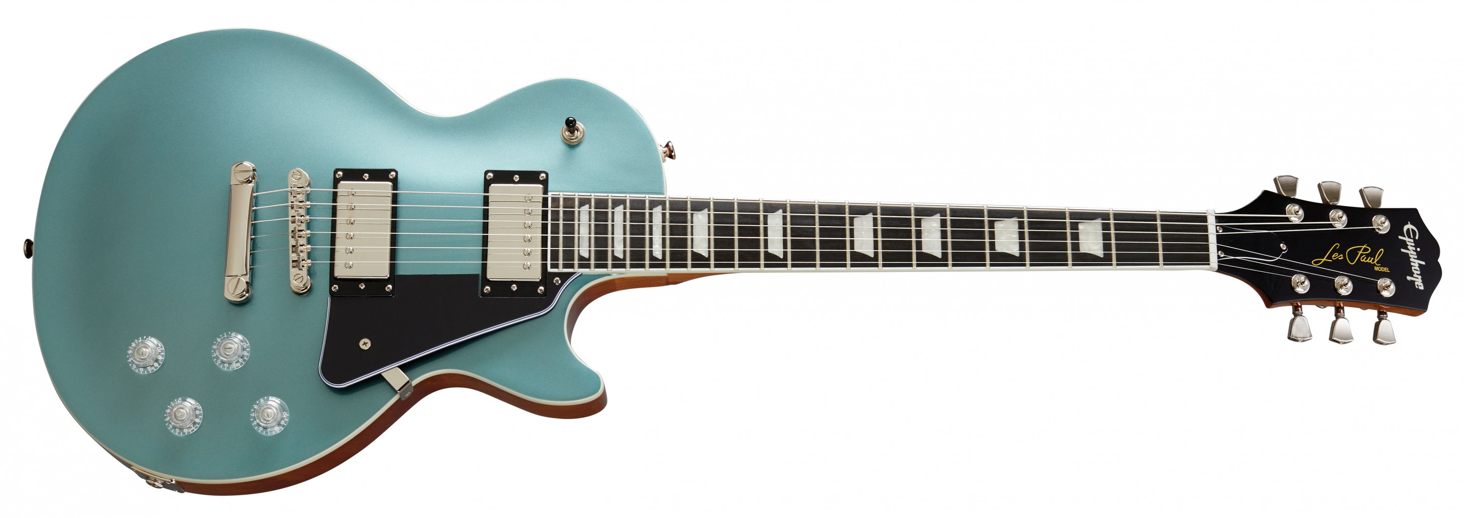 Hlavní obrázek Les Paul EPIPHONE Les Paul Modern Faded Pelham Blue