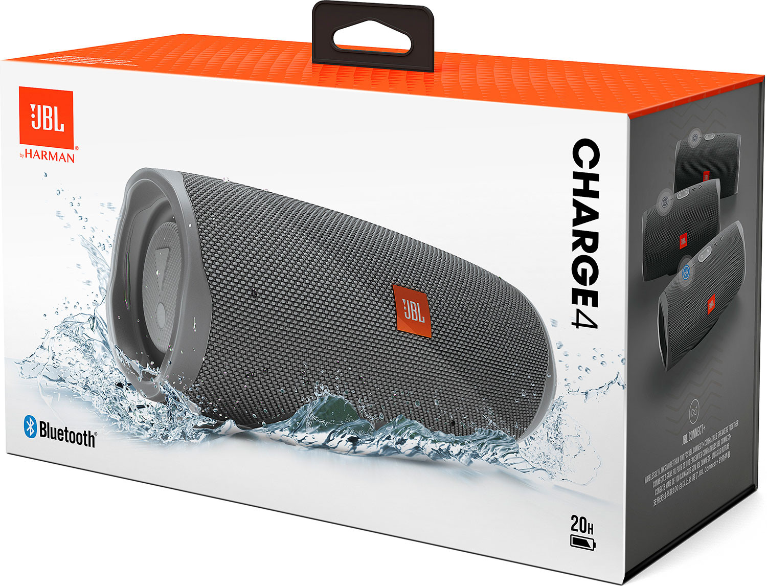 Galerijní obrázek č.6 Přenosné (na ven, na cesty) JBL CHARGE 4 GRAY