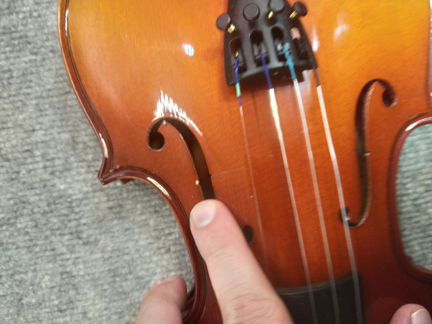 Galerijní obrázek č.3 Klasické nástroje STAGG VL-1/2 Housle B-STOCK