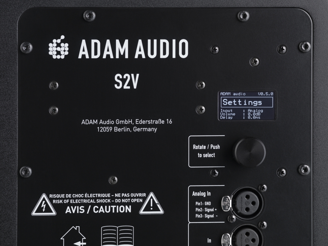 Galerijní obrázek č.1 Aktivní monitory ADAM AUDIO S3V