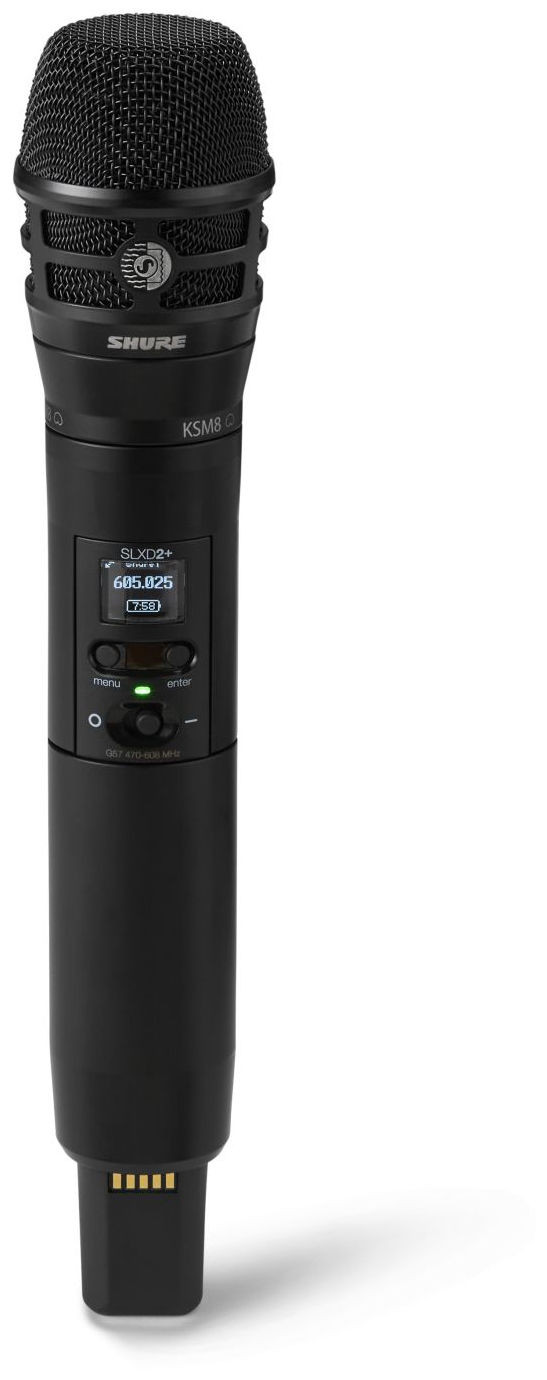 Hlavní obrázek Samostatné vysílače k bezdrátovým systémům SHURE SLXD2+/K8B-K55