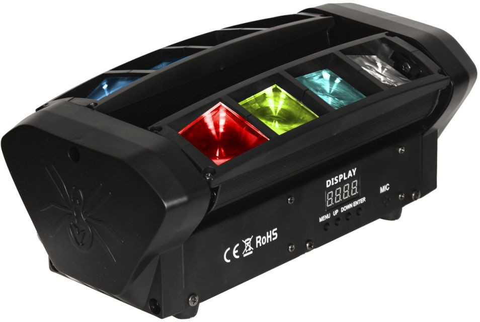 Hlavní obrázek DJ efektová světla FRACTAL LIGHTS Mini Partyscope LED 8 x 3W