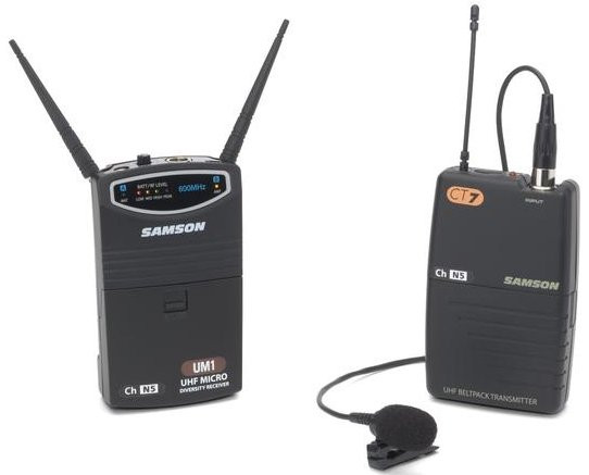 Hlavní obrázek S klopovým mikrofonem (lavalier) SAMSON UM1 77