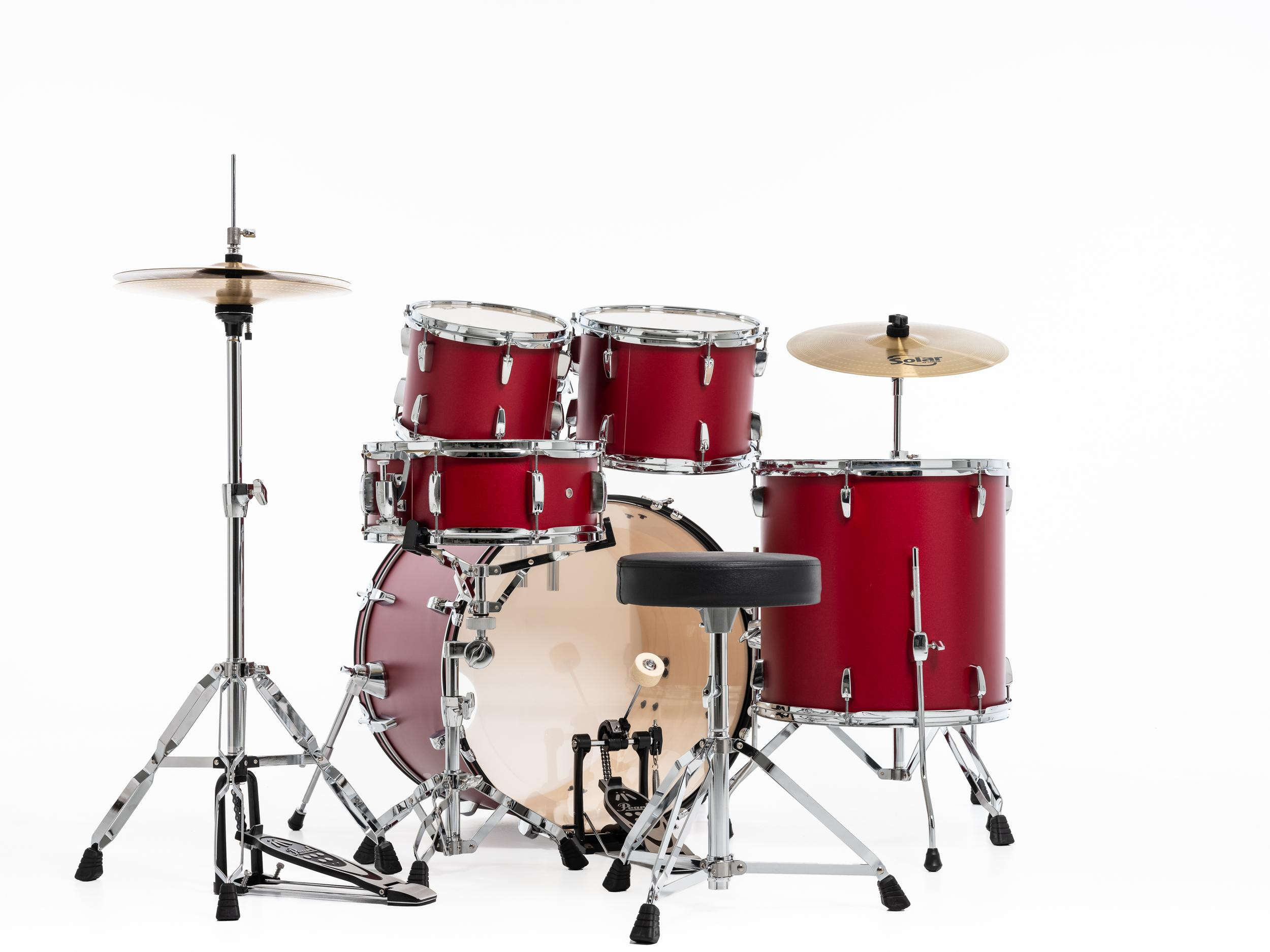 Galerijní obrázek č.5 22“; 10“, 12“; 16“ PEARL RS525SC/C747 Roadshow - Matte Red