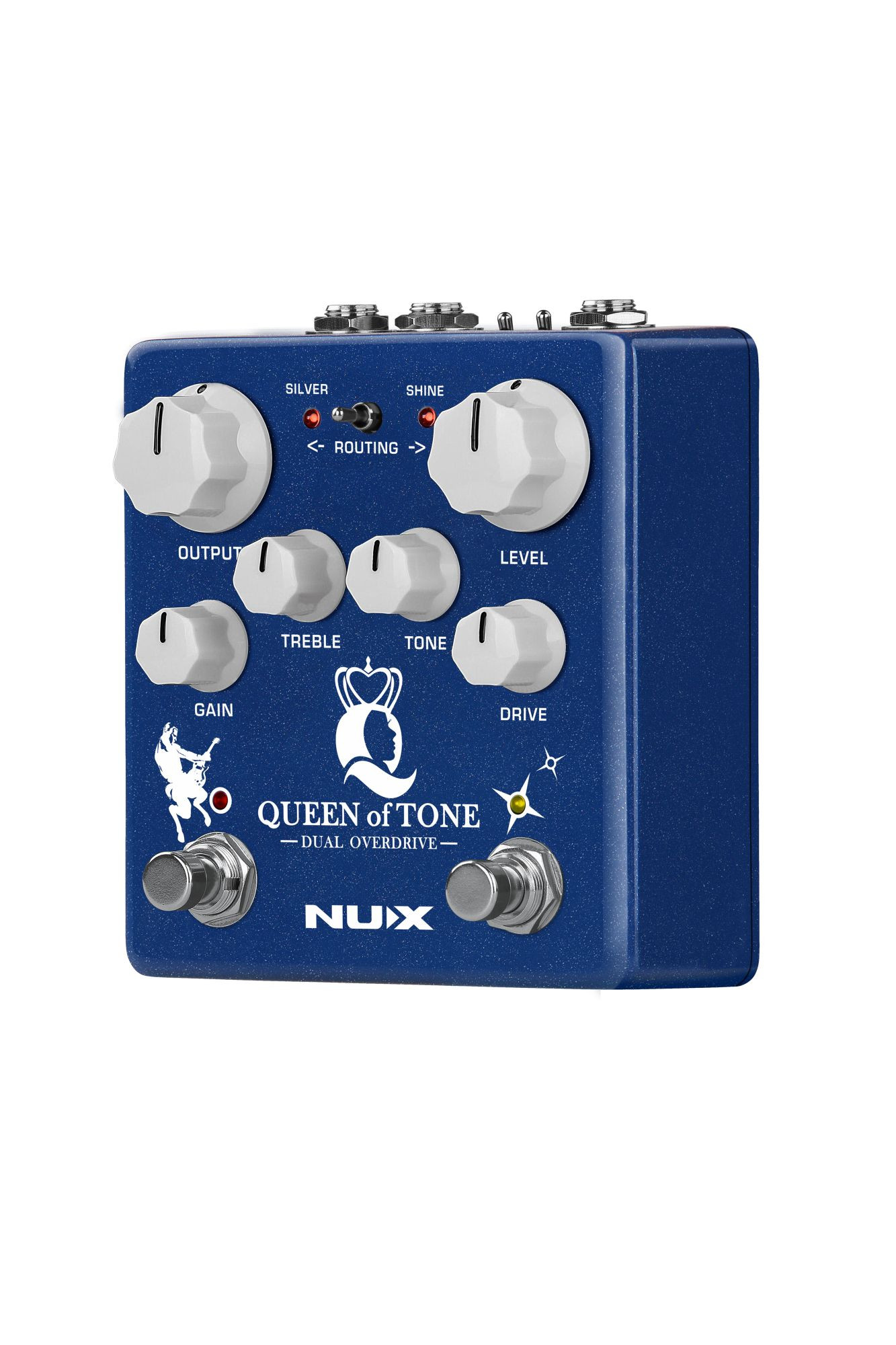 Galerijní obrázek č.8 Overdrive, distortion, fuzz, boost NUX NDO-6 Queen of Tone