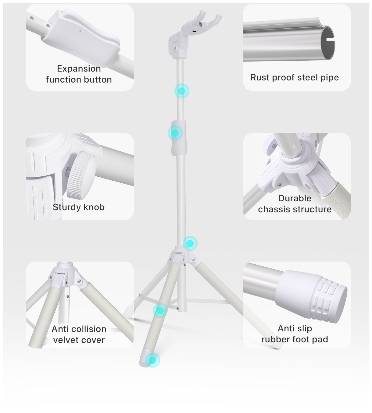 Galerijní obrázek č.6 Stojany pro kytary/baskytary ENYA MUSIC EGS1