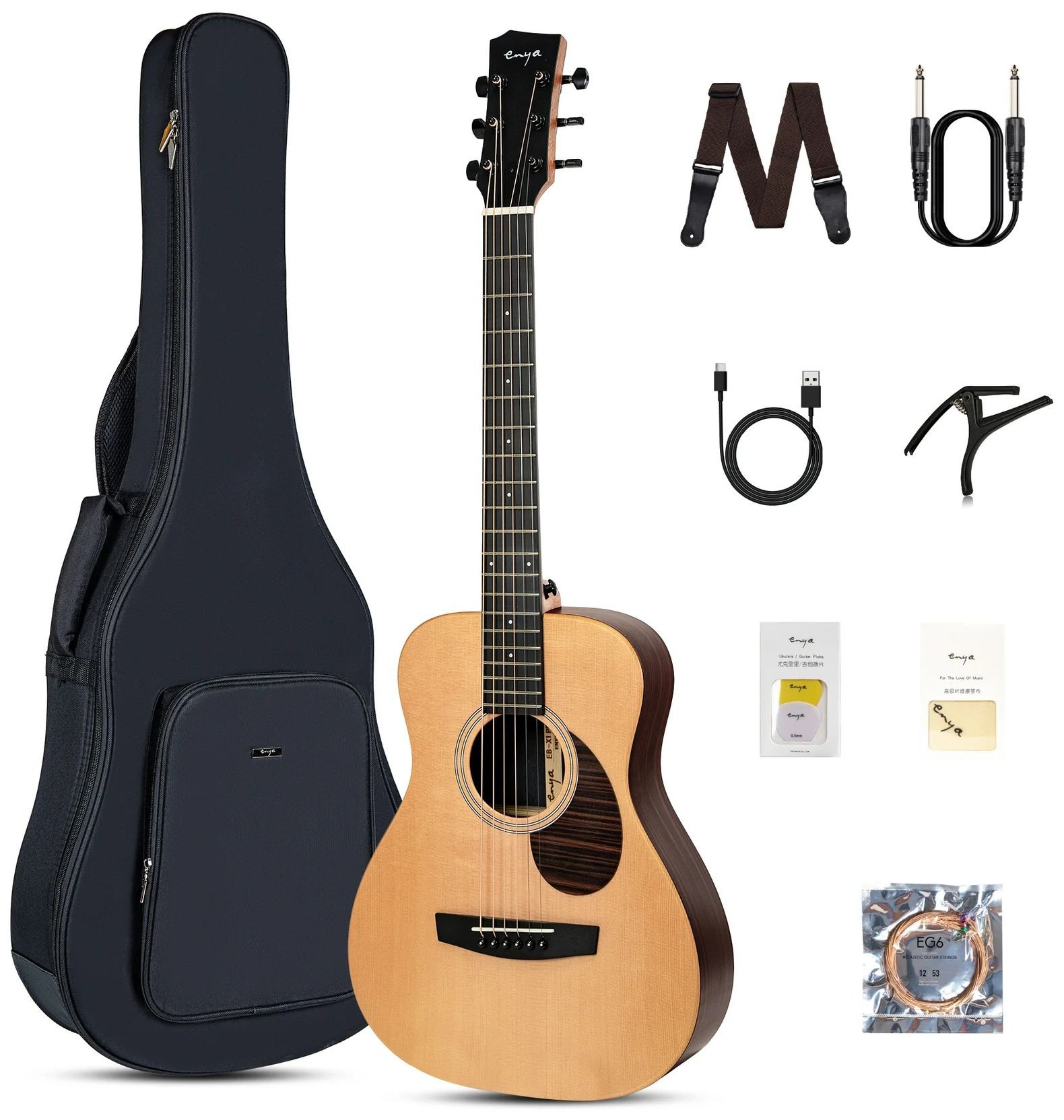 Hlavní obrázek Akustické sety ENYA MUSIC X1 Pro Max - Natural