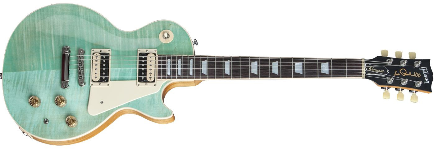 Hlavní obrázek Les Paul GIBSON Les Paul Classic 2015, Rosewood Fingerboard - Seafoam Green