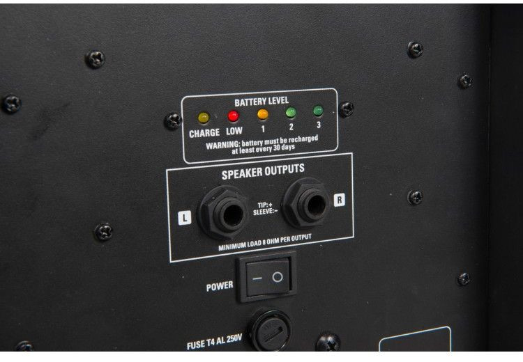 Galerijní obrázek č.2 Mobilní a bateriově napájené reproboxy PROEL FREEPACK65LT