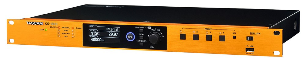Galerijní obrázek č.2 TimeCode WoRdClock generátory TASCAM CG-1800
