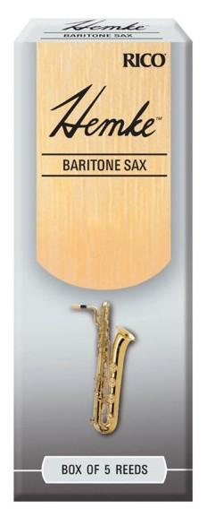 Hlavní obrázek Baryton saxofon RICO RHKP5BSX400 Hemke - Bari Sax Reeds 4.0 - 5 Box