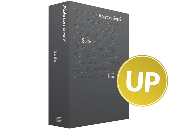 Hlavní obrázek Záznamový a multitrack software ABLETON Live Suite 9 UPG z Lite 9