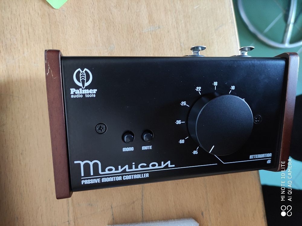 Galerijní obrázek č.1 Ovladače studiových monitorů PALMER MONICON