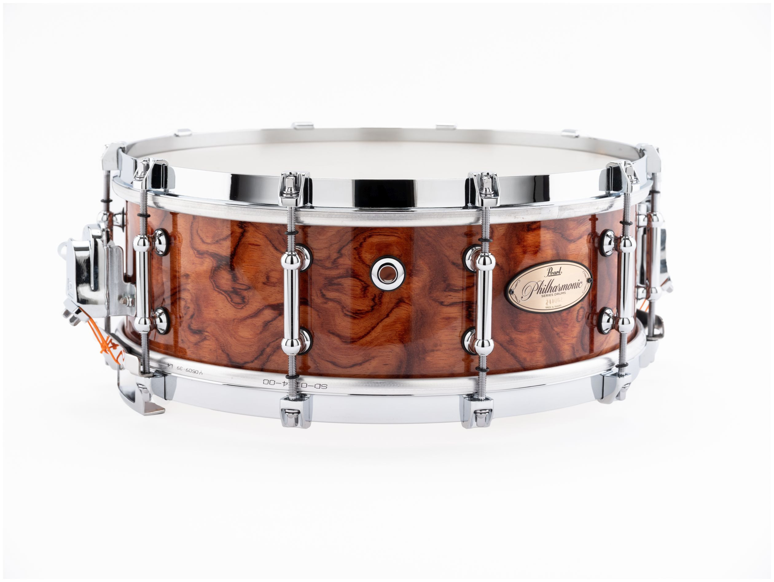 Galerijní obrázek č.1 14" PEARL PHTF1450 Philharmonic 14”x5” Bubinga/Maple/Bubinga - Natural Bubinga Gloss
