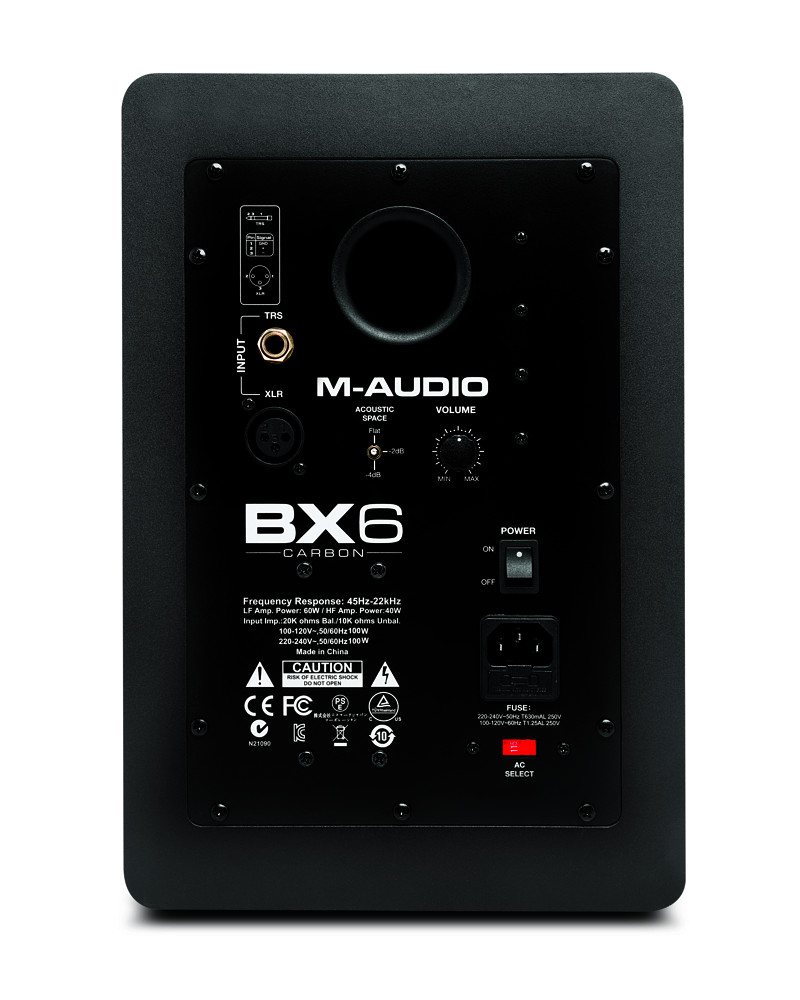 Galerijní obrázek č.2 Aktivní monitory M-AUDIO BX6 Carbon