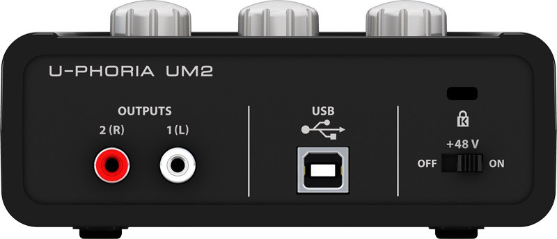 Galerijní obrázek č.2 USB zvukové karty BEHRINGER U-PHORIA UM2