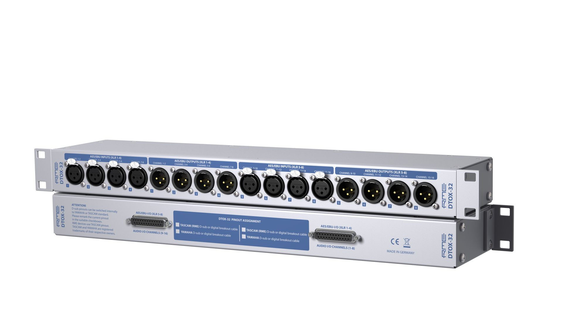 Hlavní obrázek AD/DA převodníky R.M.E. DTOX-32