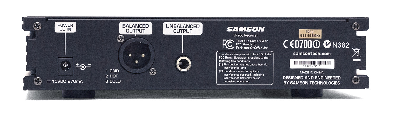 Galerijní obrázek č.2 S klopovým mikrofonem (lavalier) SAMSON SWS7SBLM10